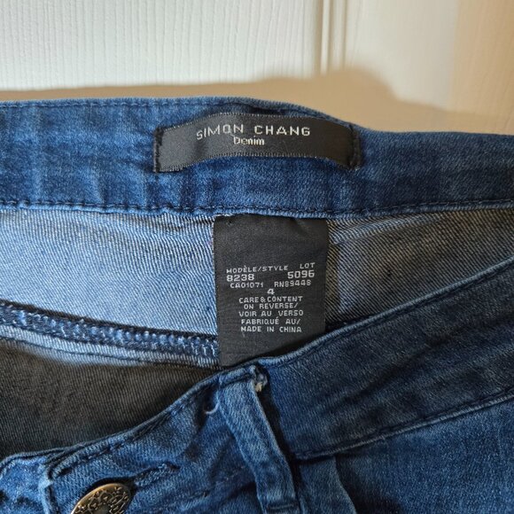 Simon Chang Denim Jeans - Picture 3 of 6